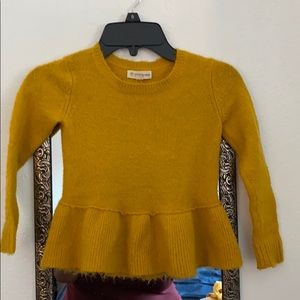 Nordstrom Toddler Mustard Yellow Sweater 3 (3t)